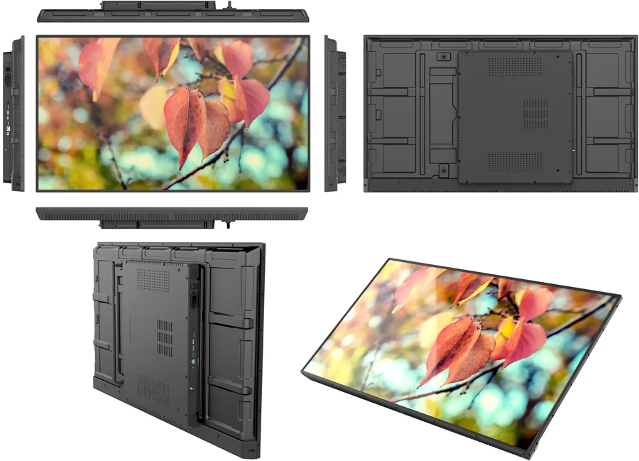 43 inch Q8G tempered glass digital signage